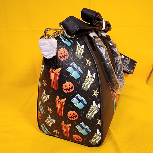 Loungefly The Nightmare Before Christmas Sandy Claws Zero Satchel Handbag NEW - Picture 8 of 13